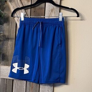 Under Armour Boy’s Royal Blue Athletic Shorts